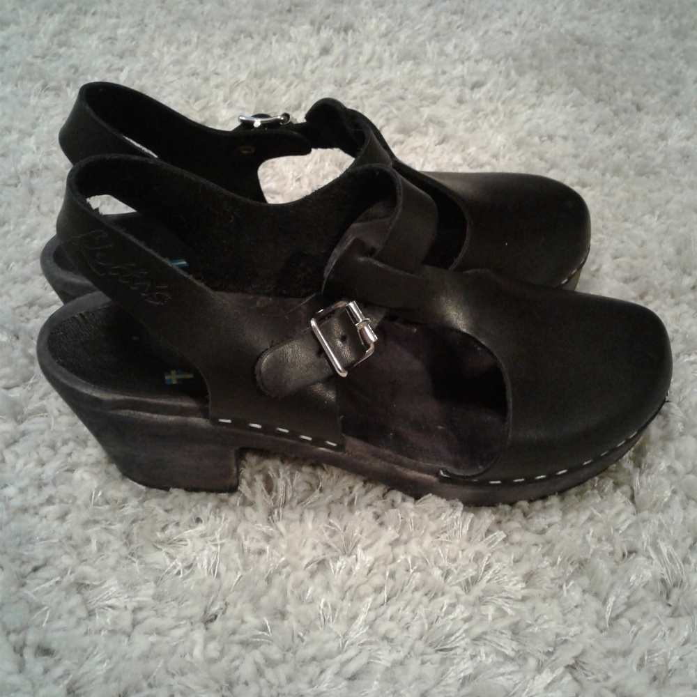 Lotta From Stockholm T-Strap High Clogs 40